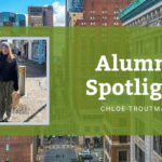 Chloe Troutman ’23 poses in Ireland during her fellowship.